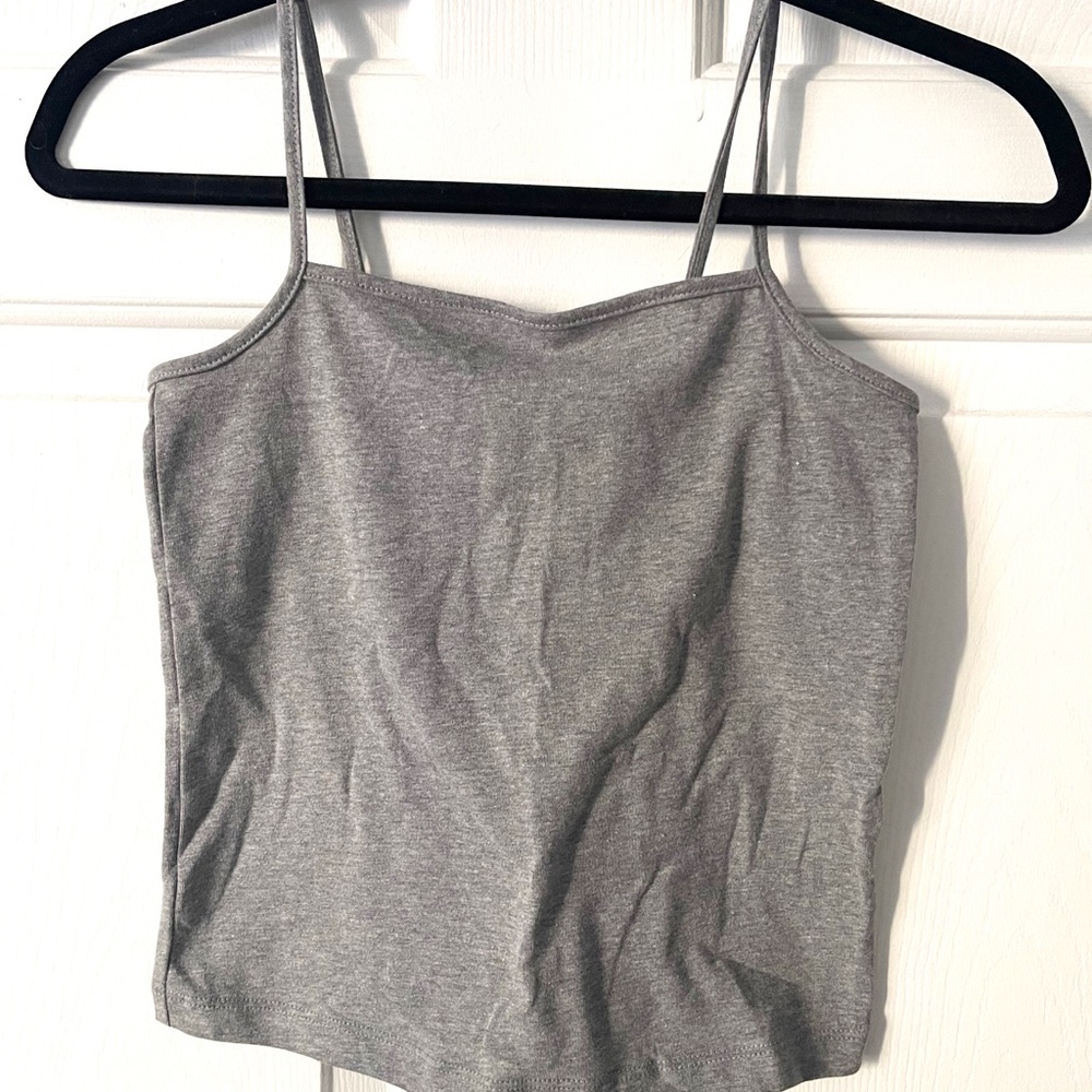 Plain Cropped Tank
